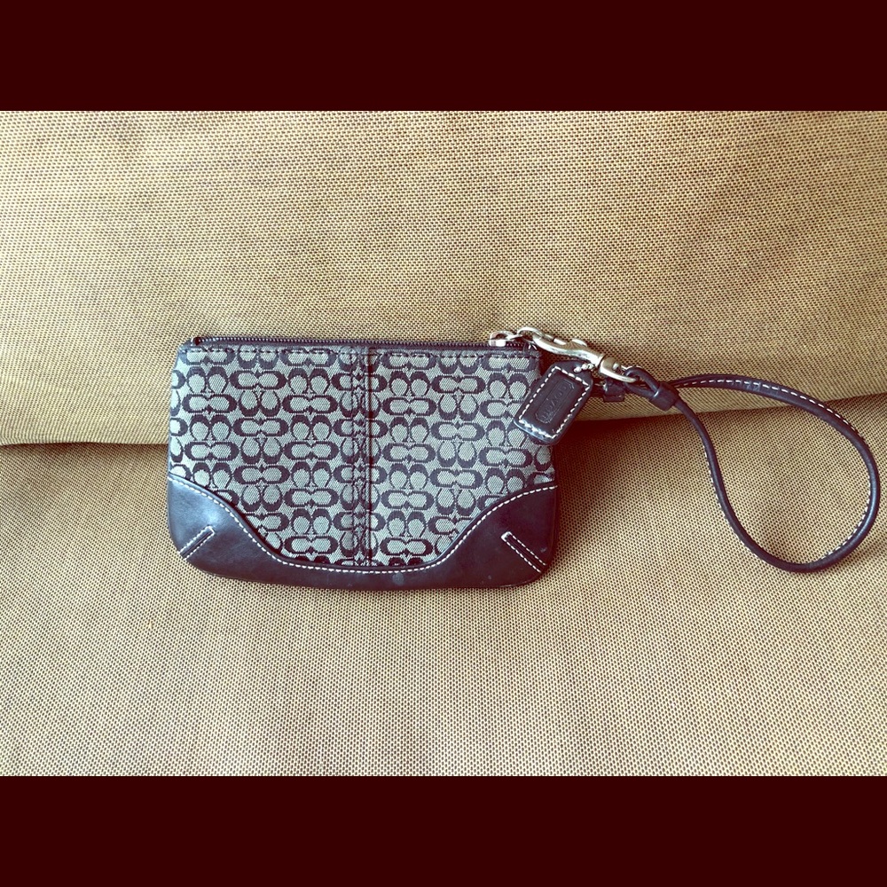 COACH wristlet